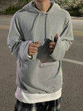 Sweat Boxy String Hoodie