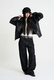 Big round studded belt