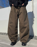 Vintage Curved Denim Pants