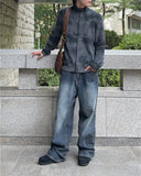 Igu Vintage Washed Denim Jeans