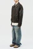 Mayson Rivet Leather Jacket