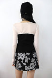 If scarf color matching tee