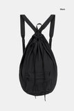 Dual drawstring ripstop backpack