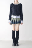 Sally Layered Shirt Cardigan