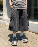 Stack Pigment Cargo Half Pants