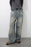 Back Pocket Washing Denim