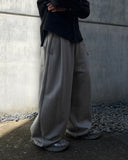 Oversizing Wide Sweatpants