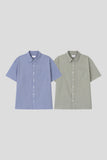 Lee Checekd Half Shirt