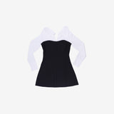 Serine Off Shoulder Shirt One Piece