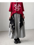 Dyeing Skirt Bermuda Shorts
