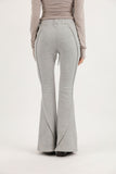 Bootcut brushed sweatpants