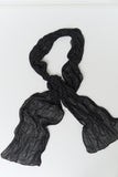 Leaf Dot Wrinkle Scarf