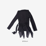Vesper See-Through Scarf One Piece