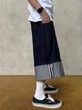 Roll Up Maxi Bermuda Selvedge Denim