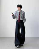 Coin Selvage Wide Denim