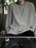 Wave Pleats Over T-Shirt