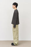 May Fading Striped Longsleeve