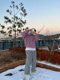 Fleece Collar Half Zip-Up