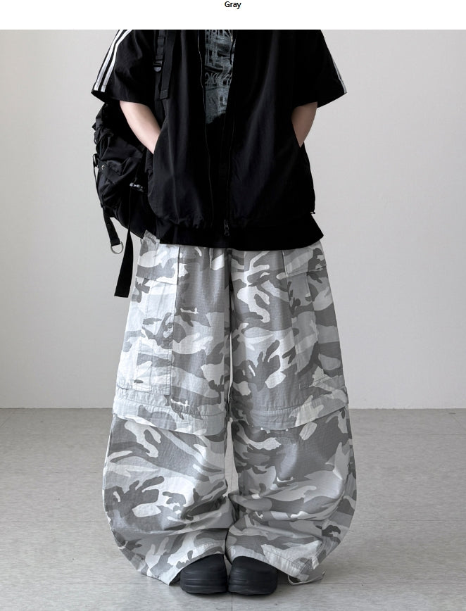 【YOURNUS】Roca Two Way Camo Pants YOURNUS (ユアノス) - ロカツーウェイカモパンツ / Roca Two Way