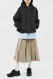 Square Cropped Hooded Jacket