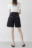 Roselle U-neck Crop T-Shirt