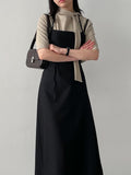 Tie Tension Elbow Length T-shirt