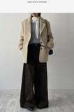 Deez Corduroy High-Waist Wide Pants