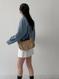 Steel Western Suede Blouson