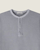 Jet Waffled Henely Top