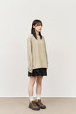 (W) Vet Striped Skirt