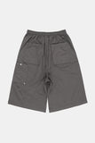 Broher rivet double-knee bermuda pants