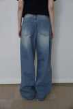 Daily stopper straight denim