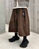 [Key Ring] Leopard Hip Hop Bermuda Pants