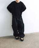 Strap Cargo Balloon Pants