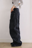 Loom biker cotton pants