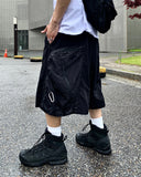 Utility Carabiner Zipper Half Pants