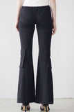 Loose Pocket Layered Pants