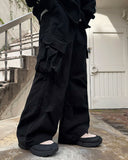 Ruang brushed cargo pants