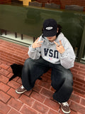Vintage Reverse USA Heavy Hood