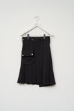 (W) Ria Snap Pocket Skirt
