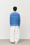 Scope Striped Round Knit