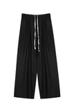 PRTN) Stripe Summer Banding Trousers