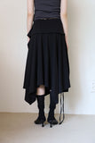 Rami String Flare Skirt