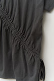 (W) Contra Slash Shirring Top