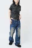 (W) Two Checked Shirt