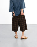 Checked Half Pants
