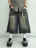 Nocta Washing Cutting Bermuda Denim