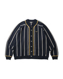Varsity Raglan Knit Cardigan