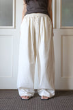 Daily Linen Banding Pants