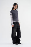 Dove ribbed long sleeve